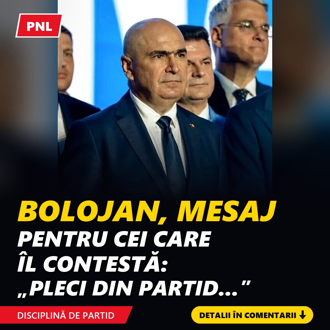 Bolojan, mesaj pentru cei care îl contestă în PNL: de ce spune că a acceptat, în 30 de ani, decizii cu care nu a fost de acord