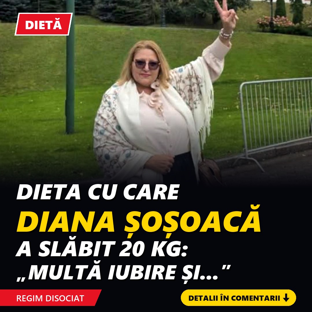 Dieta cu care Diana Șoșoacă spune că a slăbit 20 de kilograme: „Regimul disociat și foarte multă iubire”