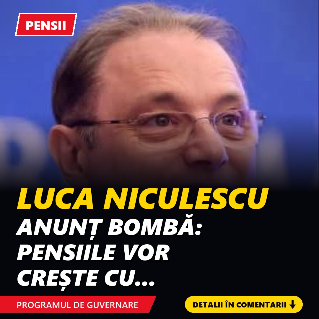 Luca Niculescu promite pensii mai mari în 2027: „indexare prudentă”, fără un procent anunțat