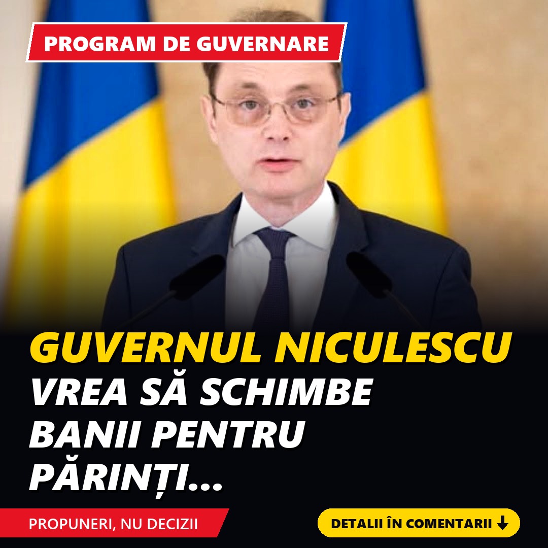 Programul Guvernului Niculescu: ce bani vrea să schimbe pentru părinți, mame și pensionari