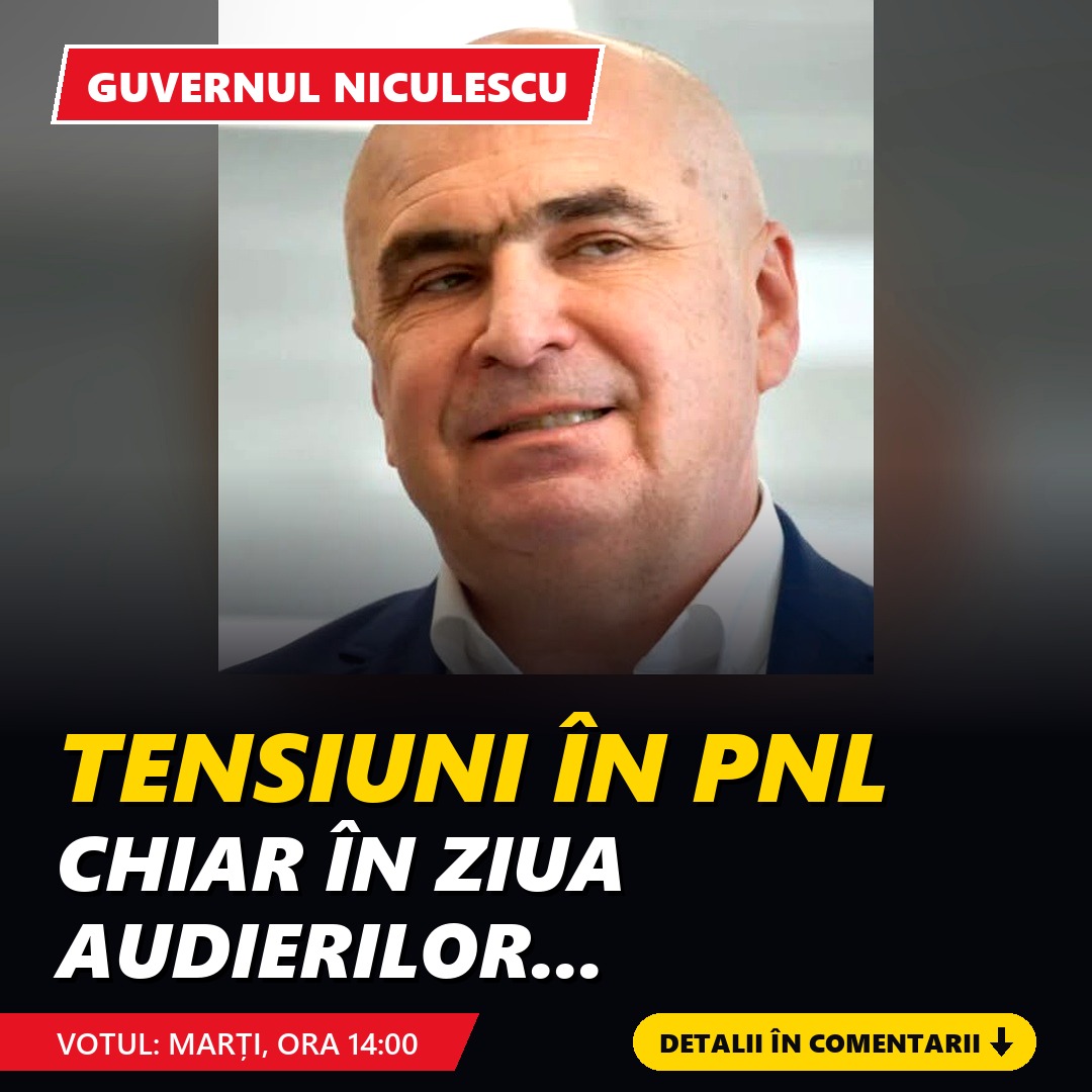 Tensiuni în PNL chiar în ziua audierilor: cum decurge maratonul miniștrilor Guvernului Niculescu înaintea votului de marți